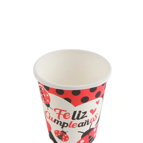 Vasos Chinita Feliz Cumpleaños 6pcs 300ml