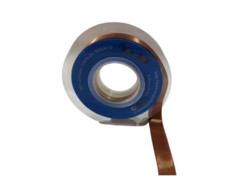 CINTA SATIN 3.8CM X 22,8 METROS MARRON-1