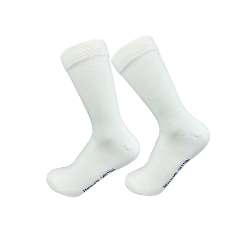 Calcetines De Mujer Color Liso Corte Alto 12 Unidades-0