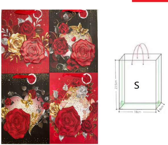 BOLSAS DE REGALOS 23*18*8-0