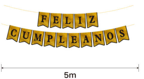 BANDERÍN FONDO DORADO BRILLANTE-1