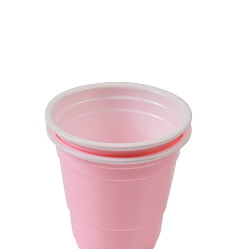Vasos Plasticos Shot Rosa 16pcs 60ml-1