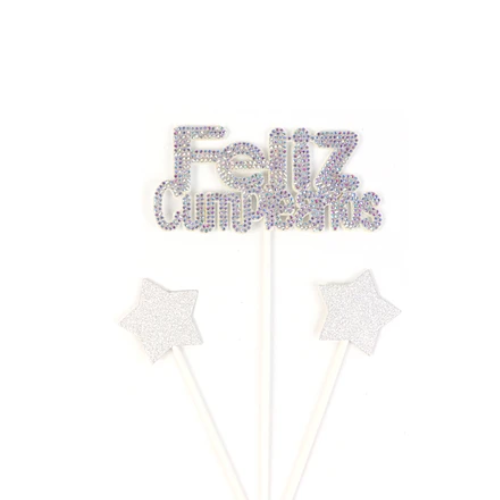 Juego De Toppers Feliz Cumpleaños 3pcs-1