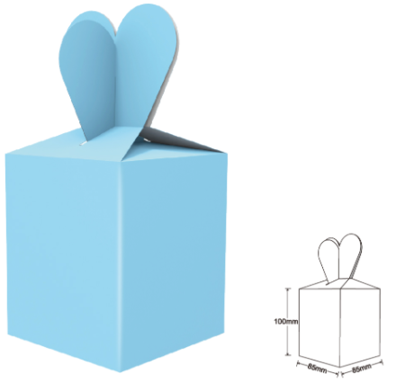 CAJAS PARA DULCES X 6PCS  CELESTE-1