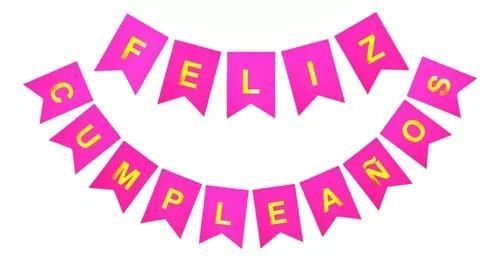 GUIR F.C FUCSIA/DORADO GLITTER 4M X1 UNI-1