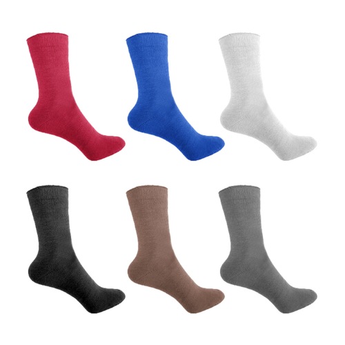 Calcetines De Mujer Invierno De Pelusa 12 Unidades-1