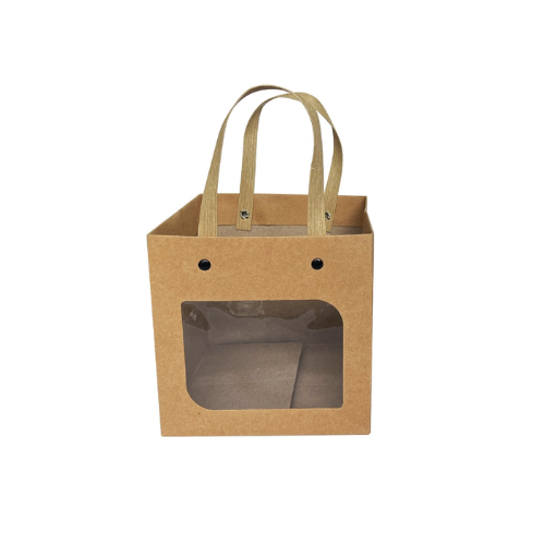 Bolsa De Regalo Diseño Caja Transparente 15X15X15Cm 12 Unid -0