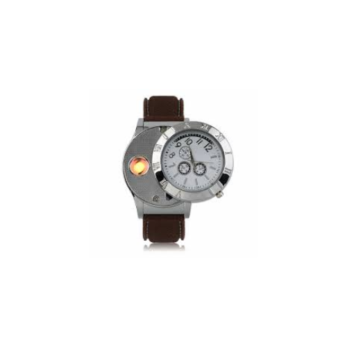 Reloj Hombre Plulsera Con Encededor Recargable Carga Usb.-1