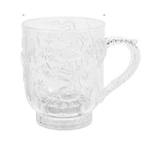Vaso Led Dragon 300ml Cambia Color Acrílico-0