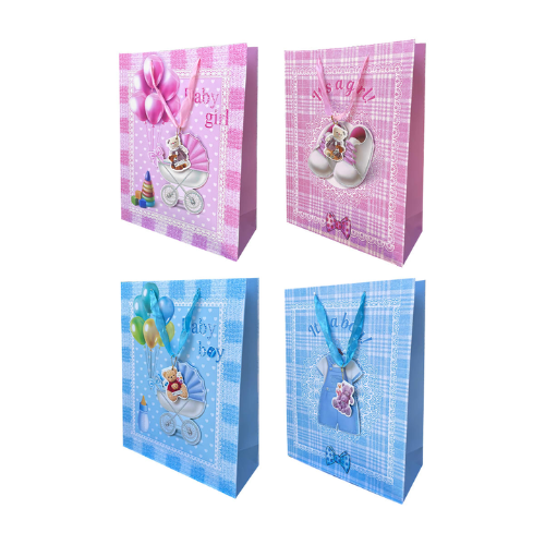 Bolsa De Regalo Ropa Accesorios De Bebe 31X12X40 Cm 12 Unid -1