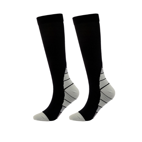 Calcetines De Compresion De Varices Negro Con Color 12 Unid-0