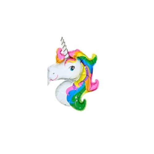 Globo Metalico Unicornio 26x105Cm-0