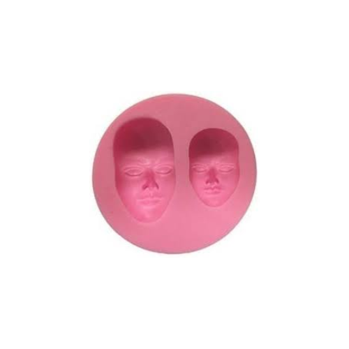 MOLDE PARA FONDANT CARAS.-0
