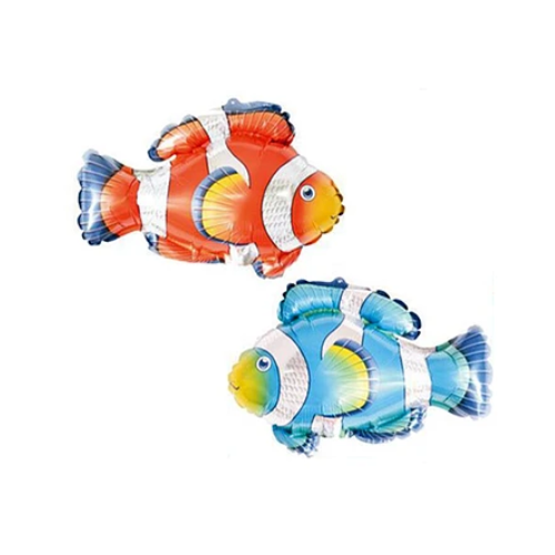 Mini Globo De Aluminio Pez Payaso 36 x 35cm Diseño Aleatorio 1pcs-0