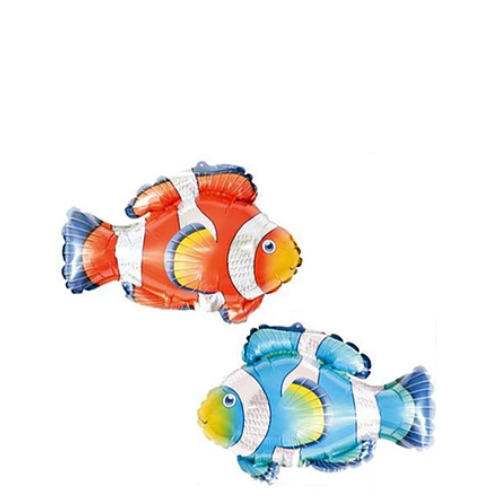 Mini Globo De Aluminio Pez Payaso 36 x 35cm Diseño Aleatorio 1pcs-1