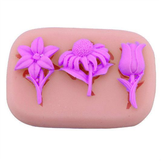 MOLDE PARA FONDANT Flor   .-0