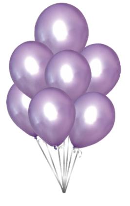 GLOBOS LILA 23CM-1