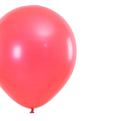 Globos De Látex Perlado Rojo 30Pcs 25.5Cm-1