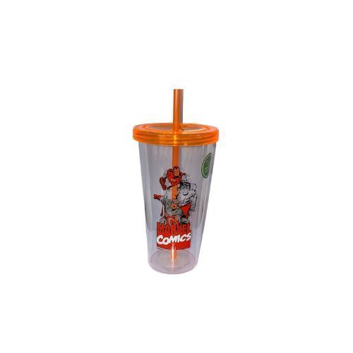 VASO SIMPLE C/BOMBILLA MARVEL 680ML.-0