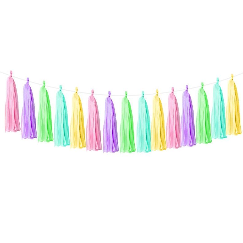  GUIRNALDA TASSEL 2.5M MACARON X1 UNI-0