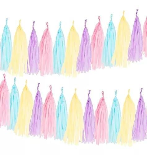  GUIRNALDA TASSEL 2.5M MACARON X1 UNI-1