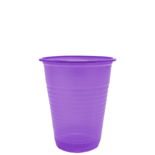 Vasos Plásticos 200ml 50pcs Morado-1