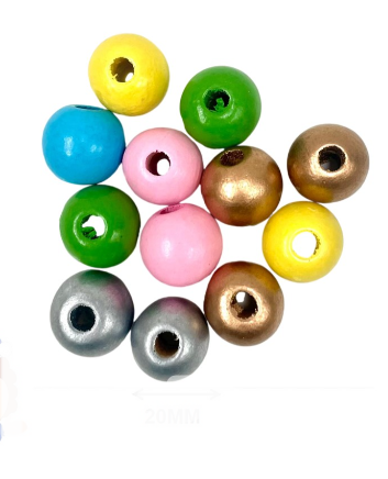 CUENTAS DE COLORES AROS