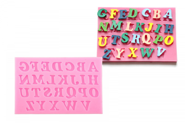 MOLDE PARA FONDANT Letras .-1