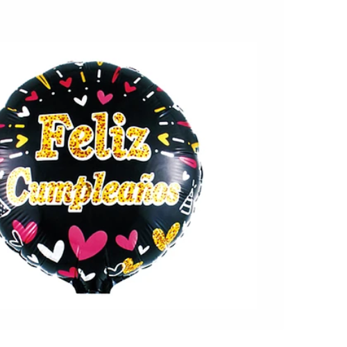 Globo Metalizado De Cumpleaños De 10 Pulgadas 2Pcs-1