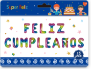 GLOBOS LETRAS FELIZ CUMPLEAÑOS-0