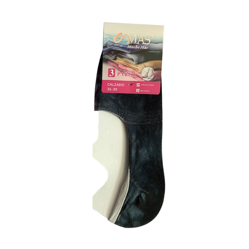 Calcetin Invisible Tie Dye Talla Unica 12 Unidades-0