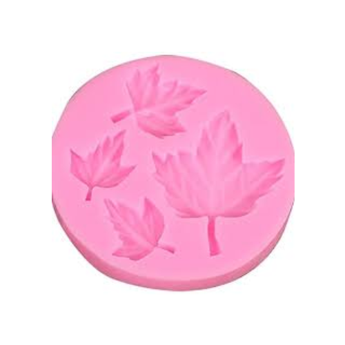 MOLDE PARA FONDANT Hoja de Otoño-0