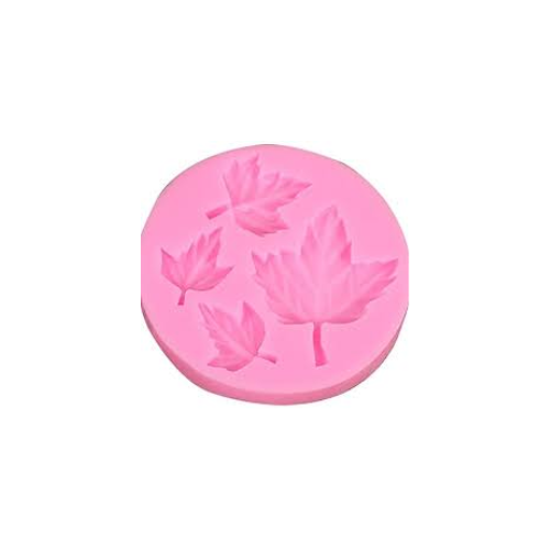 MOLDE PARA FONDANT Hoja de Otoño-1