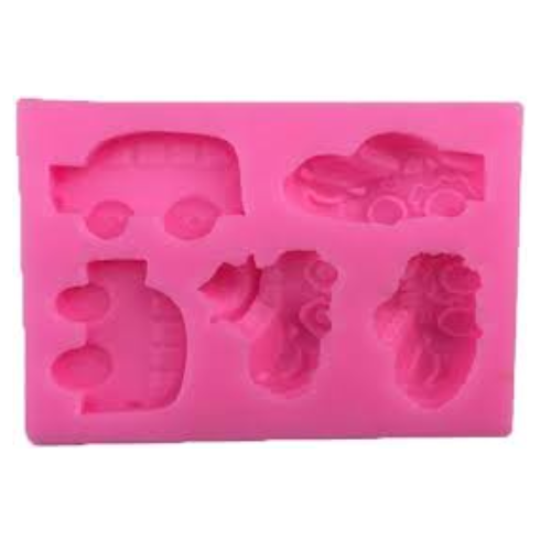  MOLDE PARA FONDANT  Carritos-0