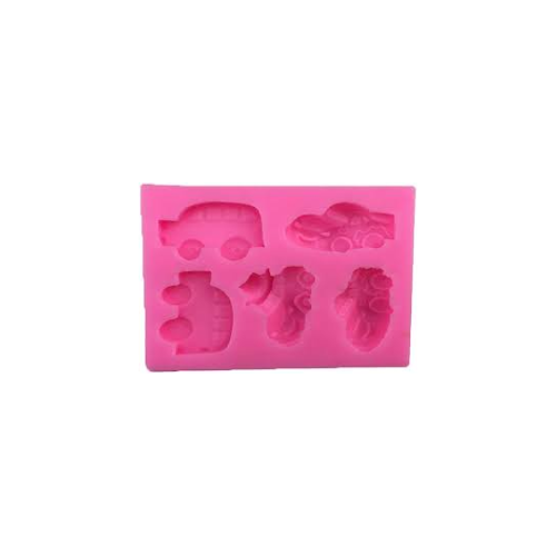  MOLDE PARA FONDANT  Carritos-1