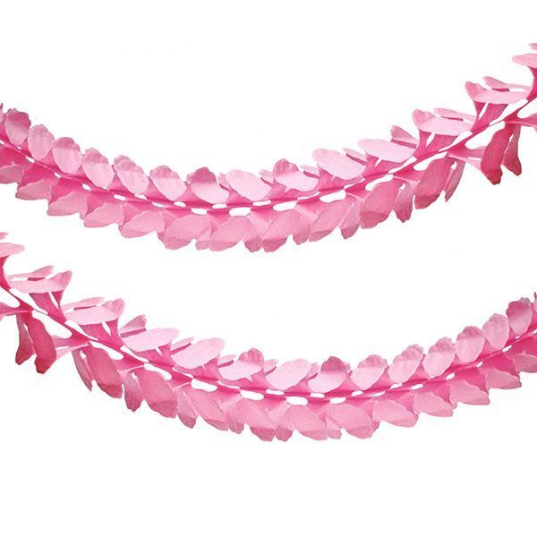 GUIRNALDA FLOR ROSADO 2MT X1 UNI-0