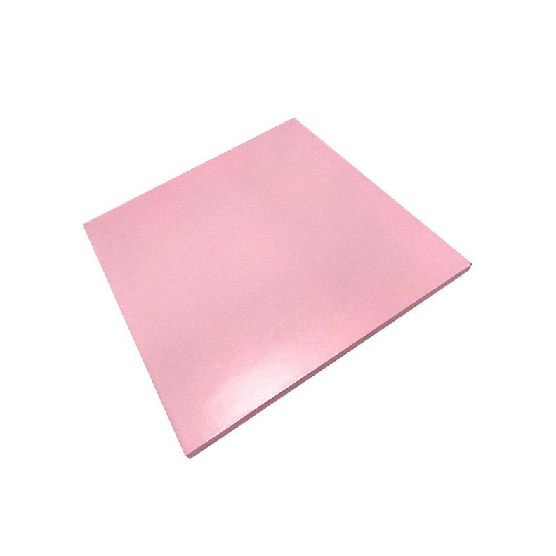 BASE TORTA CUADRADO 30 CM ROSADO X1 UNI-2
