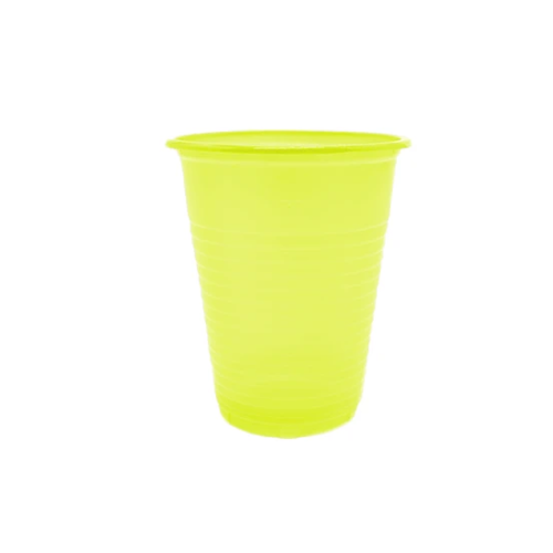 Vasos Plásticos 200ml 50 pcs Amarillo-0