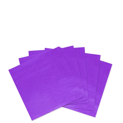 Servilletas De Papel Morado 16pcs 33x33cm-1
