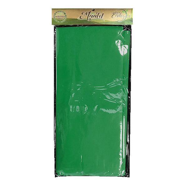 MANTEL TNT 137X274 CM VERDE X1 UNI-0