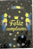 BOLSAS DE DULCES FELIZ CUMPLEAÑOS NEGRA-1