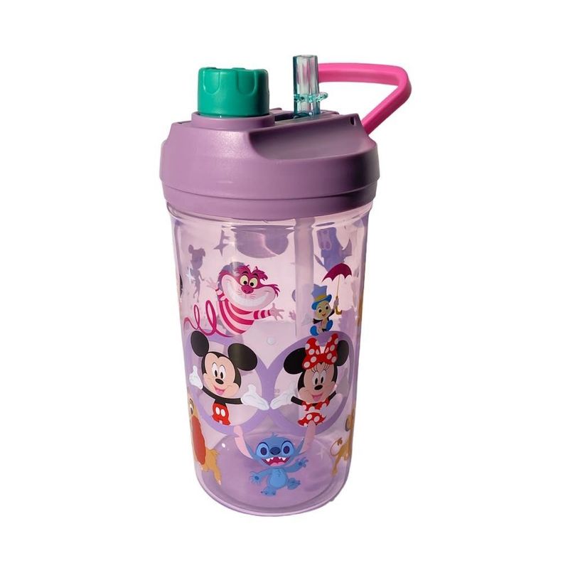 CAJA 24PCS BOTELLA DOBLE LIT DISNEY 100 AÑOS.-1