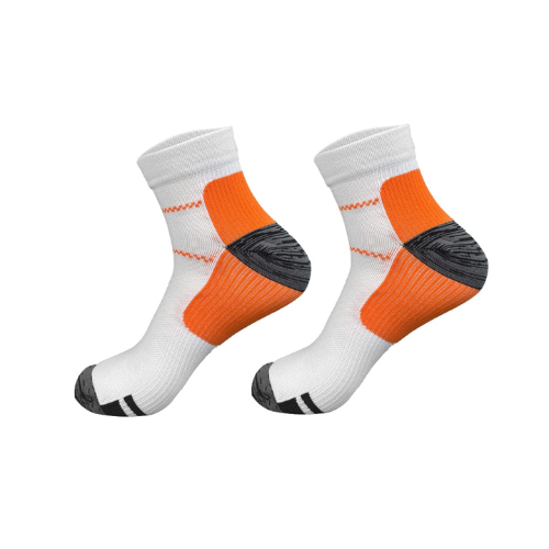 Calcetines Unisex Compresion Fondo Blanco Talla XL 12 Unid-0