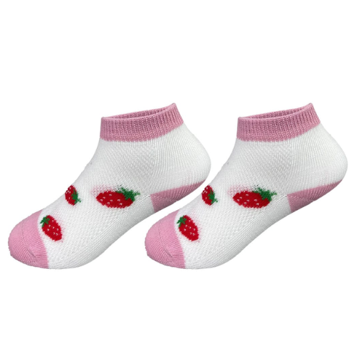 Calcetines De Bebe Niña Con Diseños Talla 18-24 12 Unid-0