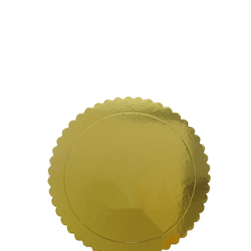 Base Para Torta Dorada 2mm 6unidades 30cm-1
