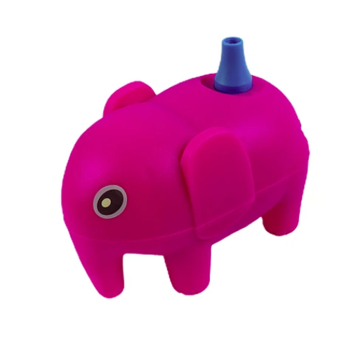 Inflador De Globos Eléctrico Elefante Fucsia 9.5x16Cm-0