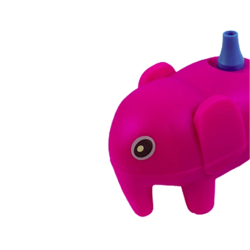 Inflador De Globos Eléctrico Elefante Fucsia 9.5x16Cm-1