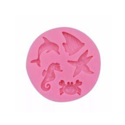 MOLDE PARA FONDANT  Tiburones-0