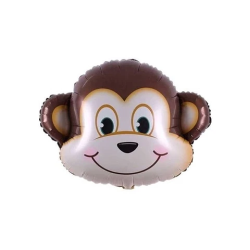 Globo Metalico Mono 32.5x34.5Cm-0