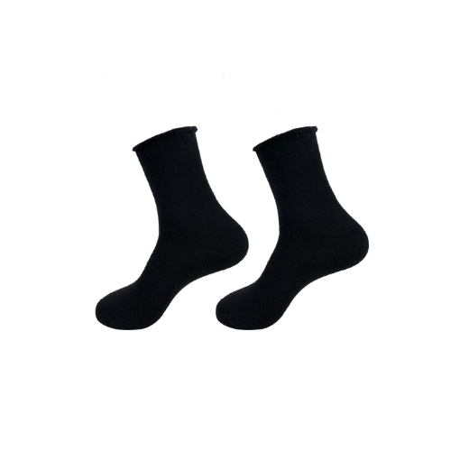 Calcetines De Mujer Diabeticos Liso Algodon 12 Unid-0